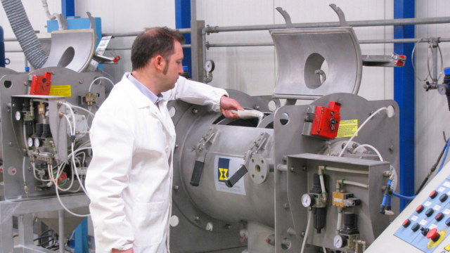 mixing tests, replicate industrial processes