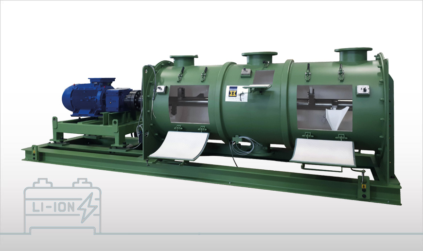 WBH Lithium Wysokowydajne przemysłowe mieszalniki łopatowe z pojedynczym wałem dla przemysłu akumulatorów wtórnych