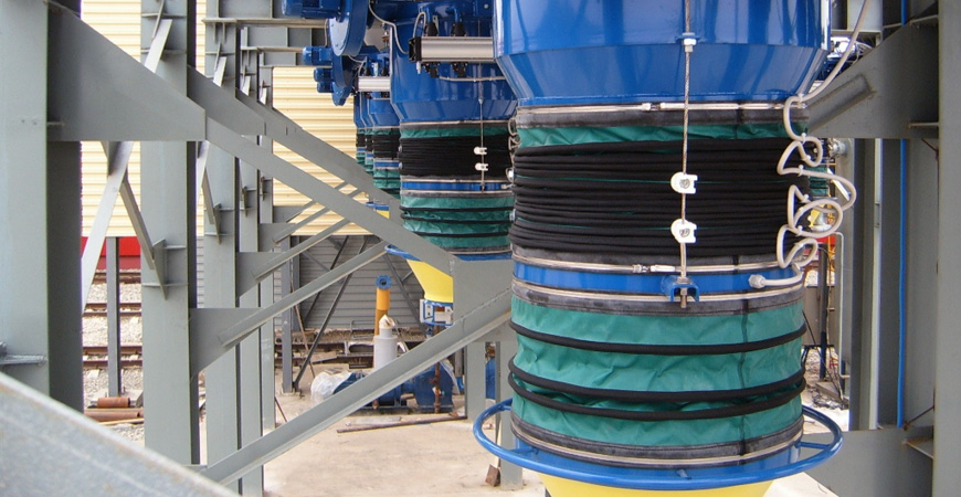 BELLOJET ZA Tanker Loading Bellows With Integrated Dust Collector - 1