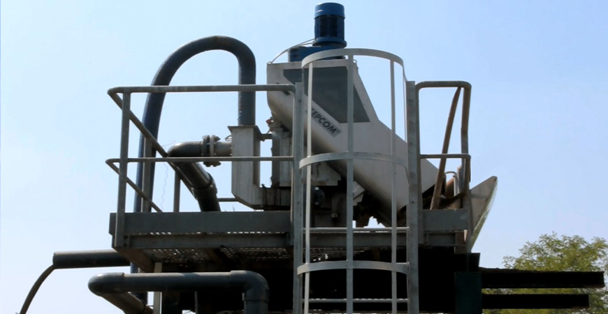 SEPCOM Pig Vertical Screw Press Separators for Slurries - 3