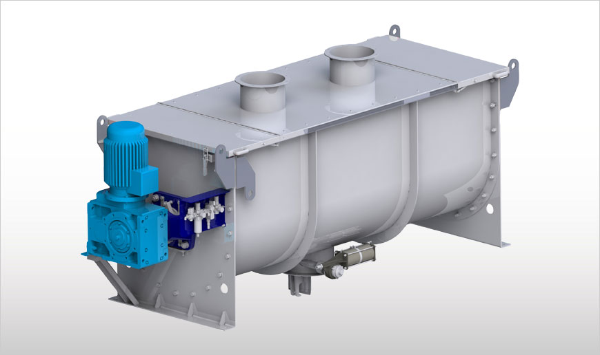 Single-Shaft Industrial Ribbon Blenders WBR